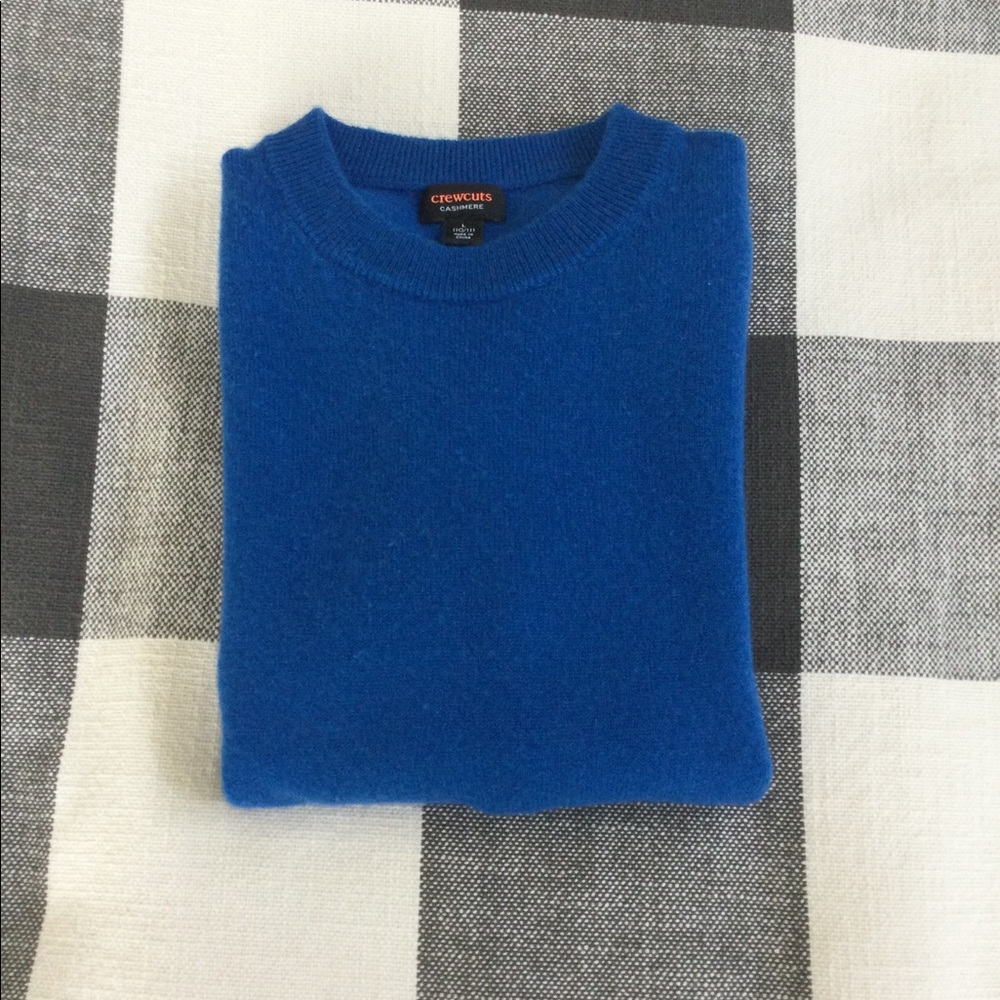 Boy J Crew Cashmere Sweater, L (10/11)